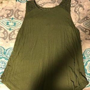 Old Navy, Army Green Tank Top, XXL